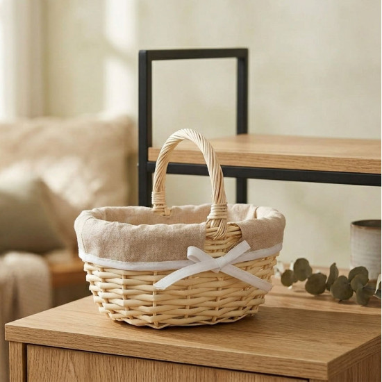 Straw Basket Small
